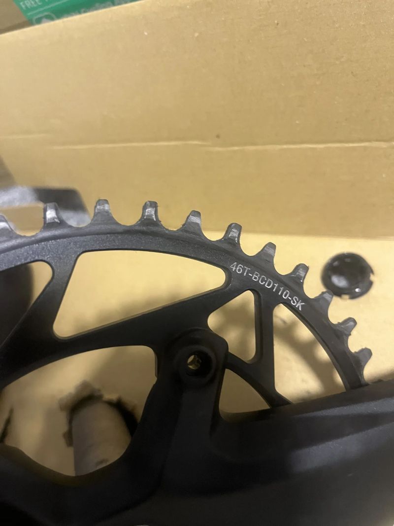 Shimano grx 610 převodník 46z