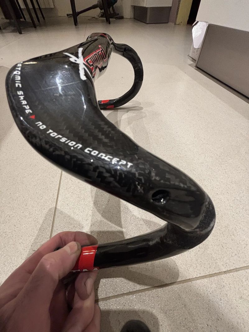 Aero karbonová řidítka SWORD ITM Ø-31.8 mm/380 mm