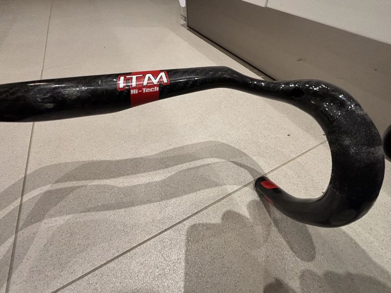 Aero karbonová řidítka SWORD ITM Ø-31.8 mm/380 mm