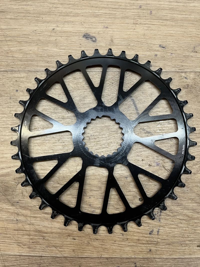 Převodníky Shimano XTR 36t a ZRACE 40t