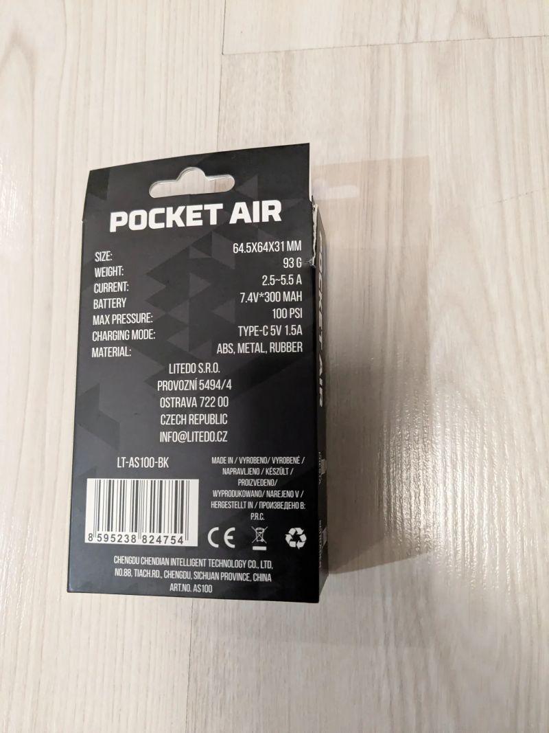 Elektronická pumpička Laceto