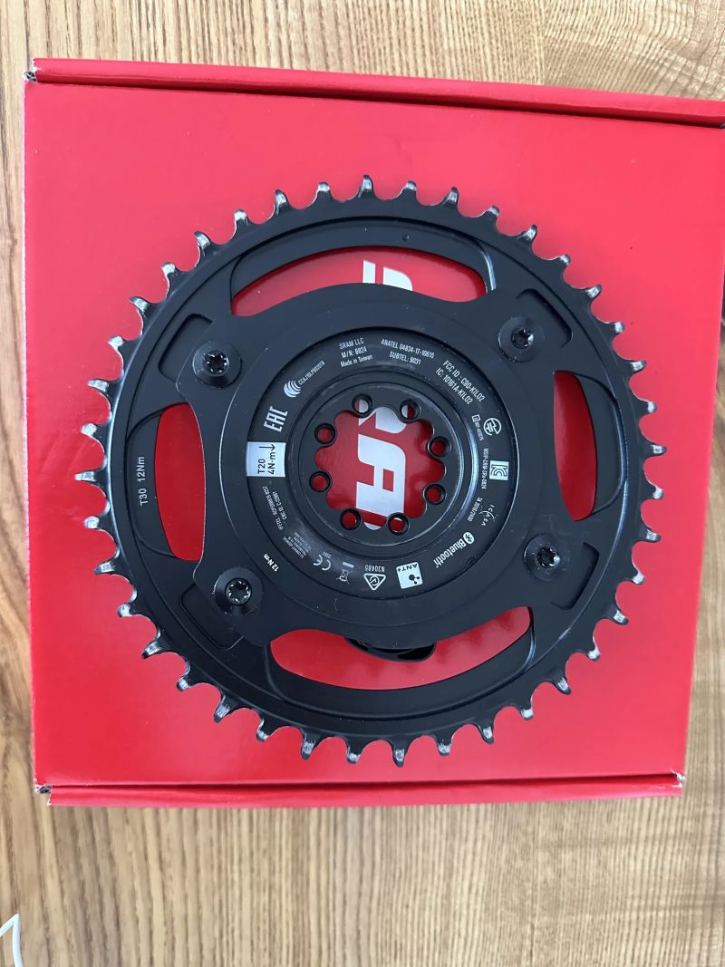 Wattmetr Quarq AXS převodník Sram Red 40z , 107 BCM, záruka