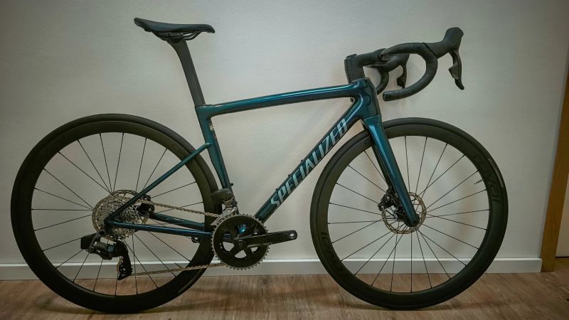 Specialized Tarmac SL8 Expert Rival eTAP AXS 2x12 Roval C38 Power Meter Quarq vel. 52