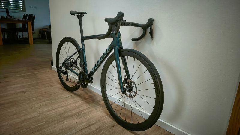 Specialized Tarmac SL8 Expert Rival eTAP AXS 2x12 Roval C38 Power Meter Quarq vel. 52