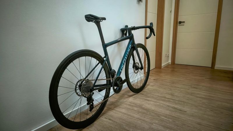 Specialized Tarmac SL8 Expert Rival eTAP AXS 2x12 Roval C38 Power Meter Quarq vel. 52