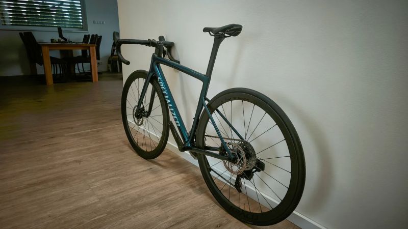 Specialized Tarmac SL8 Expert Rival eTAP AXS 2x12 Roval C38 Power Meter Quarq vel. 52