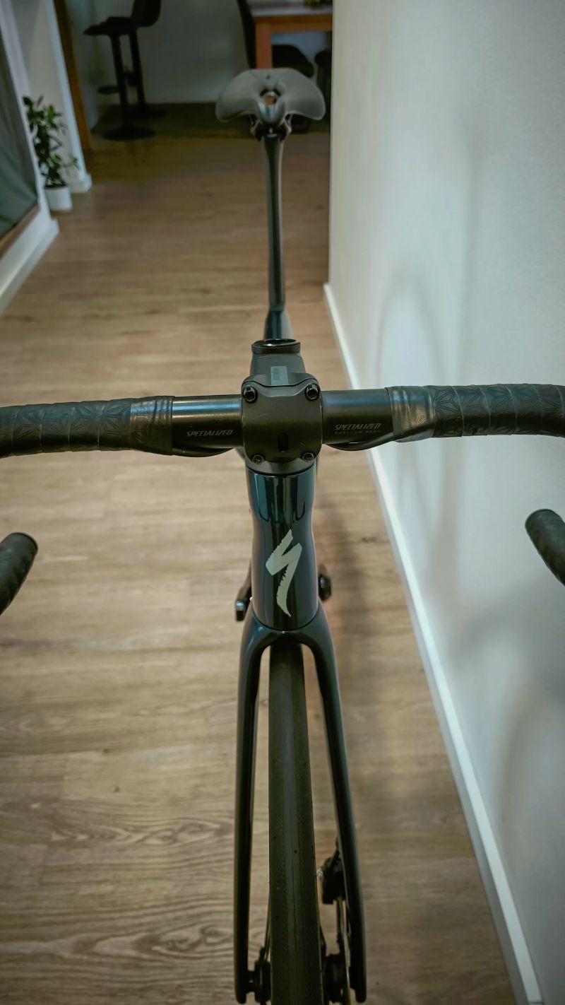 Specialized Tarmac SL8 Expert Rival eTAP AXS 2x12 Roval C38 Power Meter Quarq vel. 52