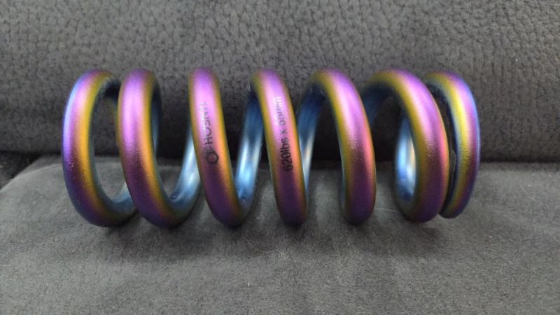 Titanová pružina na Fox DHX2 210x55 620lb