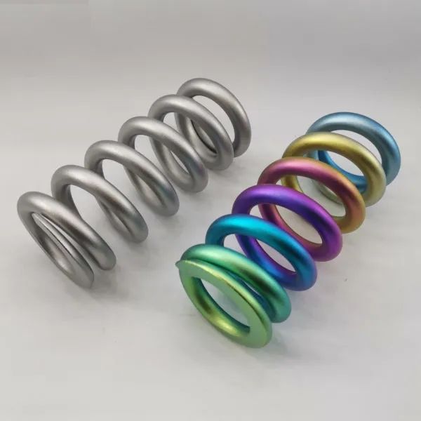 Titanová pružina na Fox DHX2 210x55 620lb