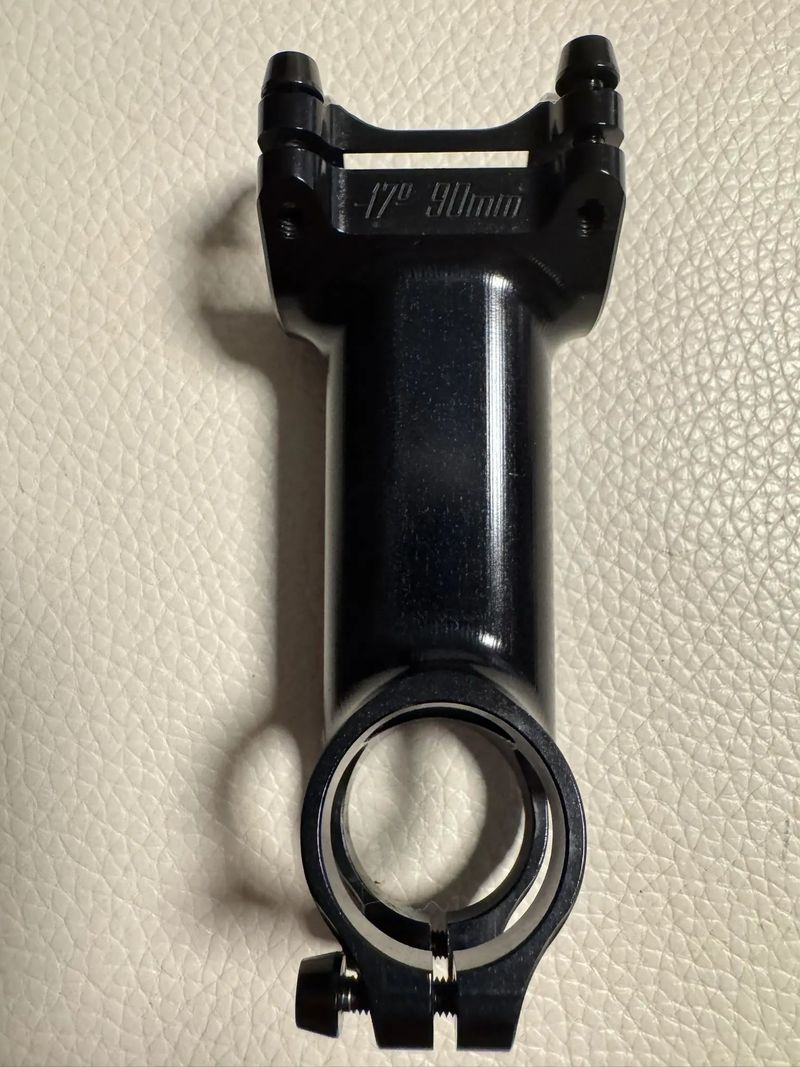 TOP představec DARIMO Stem IX2AL černý, -17°, 90 mm, 79g