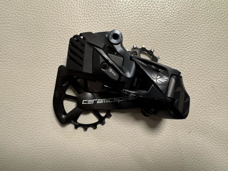 SRAM přehazovačka XX1 EAGLE AXS 12s vč. ramínka CERAMICSPEED