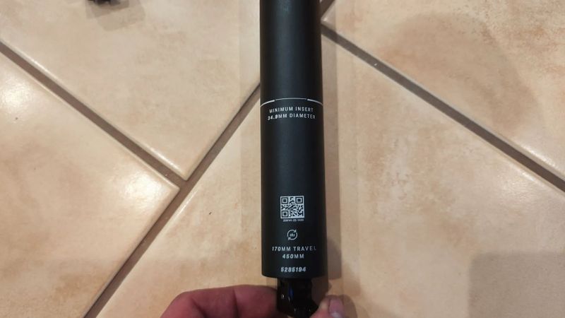 Prodám novou teleskopickou sedlovku Bontrager 34,9 x 170 mm