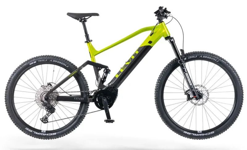 🔥🔥 SLEVA 45.000Kč -45% 🔥🔥 Elektrokolo eMTB Adv. FS LEVIT SVAROG BF lime black pearl