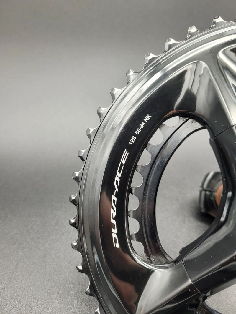Kliky Shimano Dura Ace 12s, FC-R9200, převodníky 50/34, délka 172.5mm