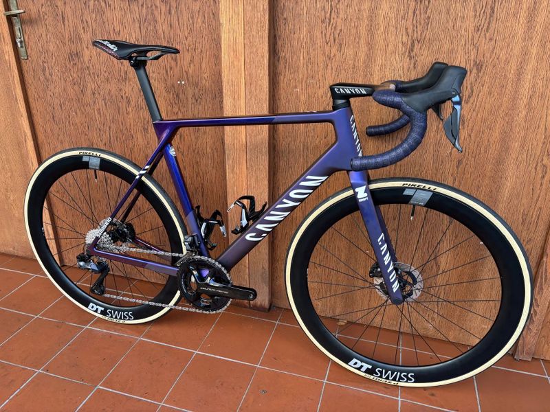 Canyon Ultimate CFR Di2 Aero - velikost L (540 mm) - ULTEGRA di2 2x12, DURA-ACE kliky, DT SWISS ACR