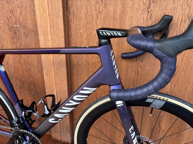 Canyon Ultimate CFR Di2 Aero - velikost L (540 mm) - ULTEGRA di2 2x12, DURA-ACE kliky, DT SWISS ACR