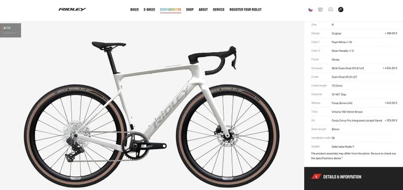 FORZA ZAPLETENÁ KOLA GRAVEL SKIRON CG40 23C DT370 CL XDR