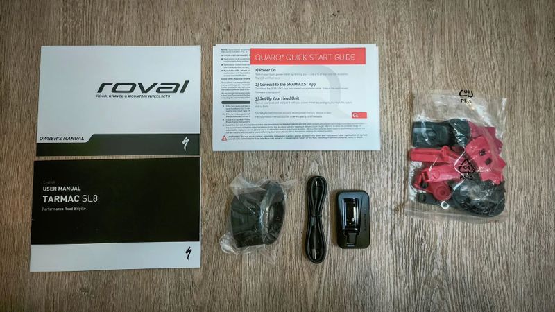 Specialized Tarmac SL8 Expert Rival eTAP AXS 2x12 Roval C38 Power Meter Quarq vel. 52