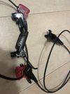 Brzdy Sram level T, desticky, spojene, 78,147 cm