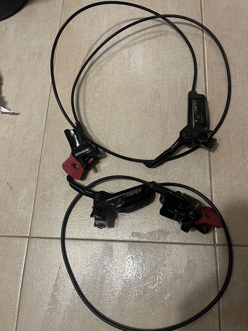 Brzdy Sram level T, desticky, spojene, 78,147 cm