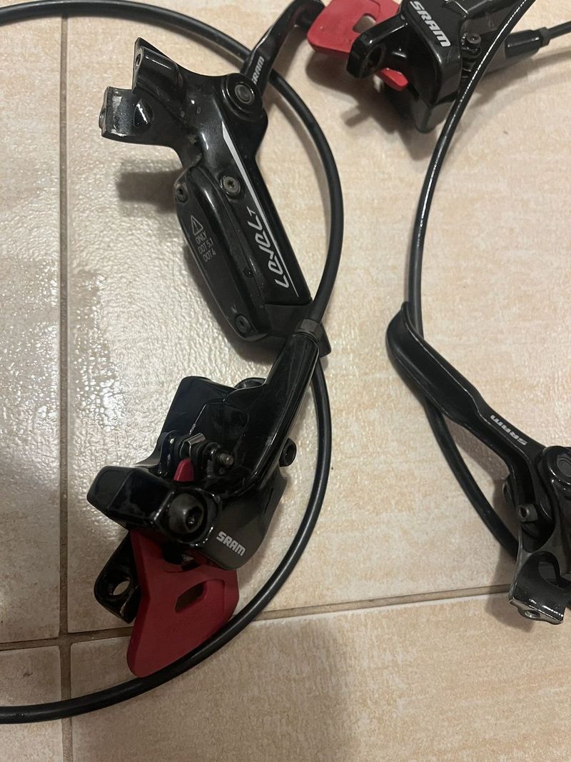 Brzdy Sram level T, desticky, spojene, 78,147 cm