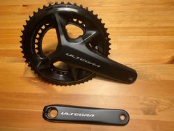 NOVÁ CENA - Prodám kliky SHIMANO Ultegra FC-R8100 52/36 zubů, délka 172,5 mm