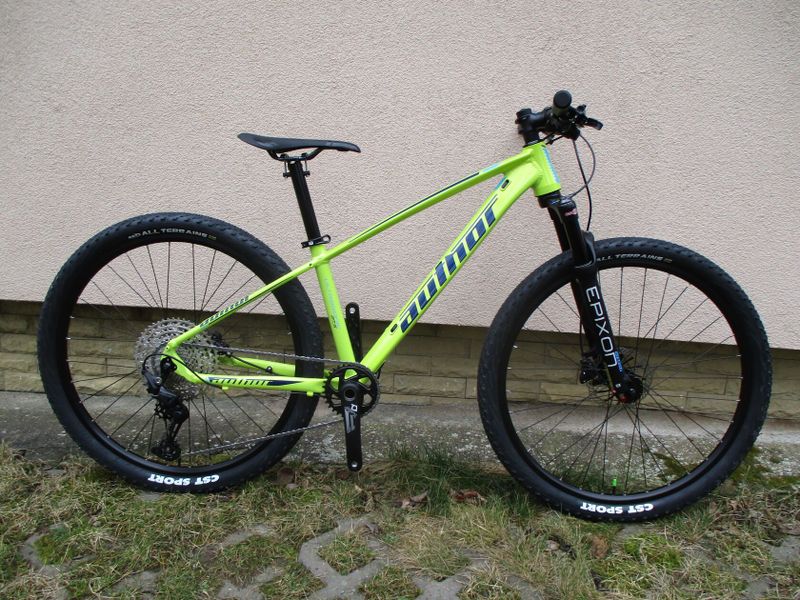 Rezervace kolo Author Ultrasonic 14", vzduchová vidlice Suntour Epixon RL-R, Deore 1x11