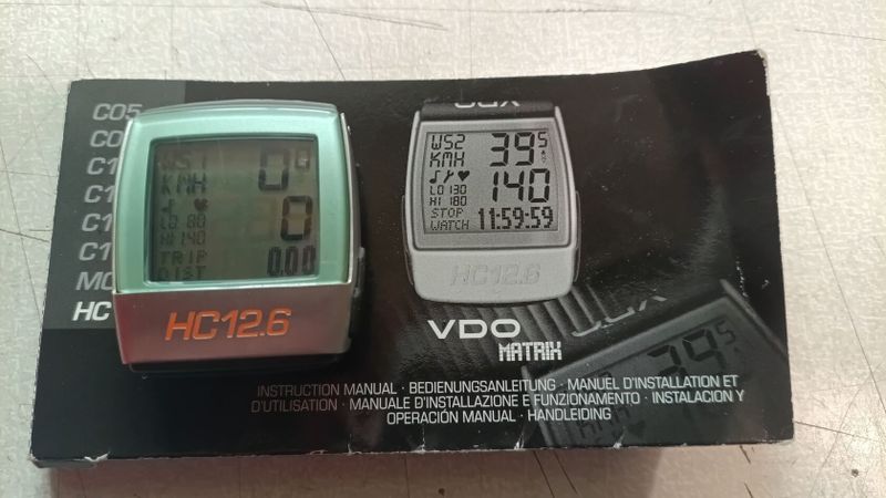 VDO HC 12.6 s hrudním pásem