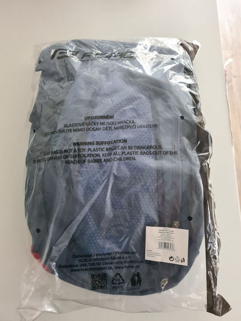 NOVÝ Batoh Force Grade, 22l modrý 