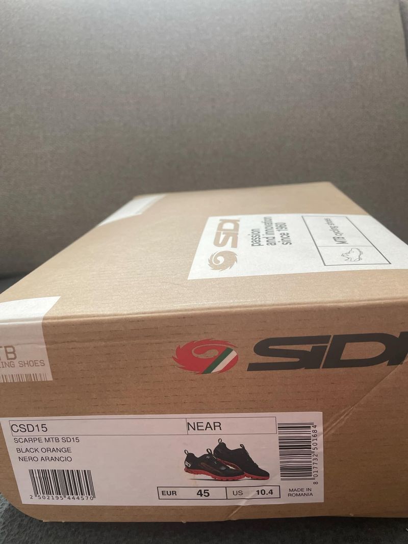 Prodám tretry SIDI SCARPE SD 15