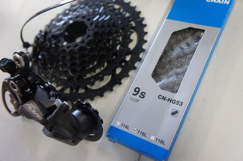 Shimano Alivio 1x9 sp.