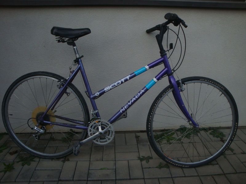 Staré horské kolo Scott Nevada - Shimano Deore DX / LX