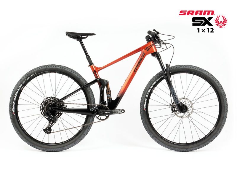 Nové celoodpružené kolo MTB 29" Spyder Cross SRAM SX Eagle 1x12 ve vel. S, M a L - barva na přání