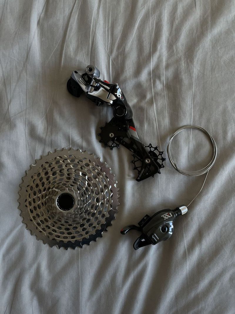 sada Sram XX1 type 2.1 (přehazovačka, páčka, kazeta)