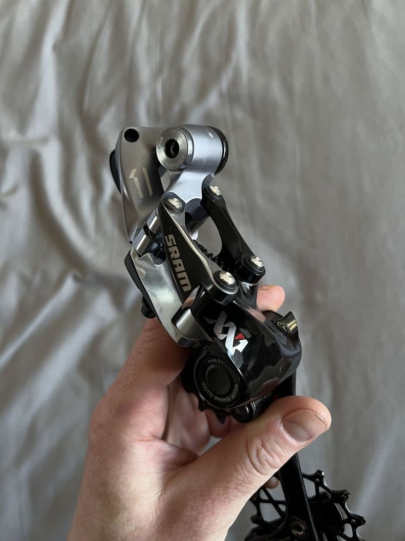 sada Sram XX1 type 2.1 (přehazovačka, páčka, kazeta)