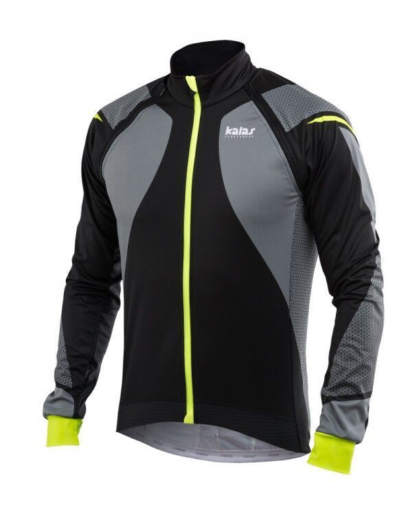 Cyklistická bunda Kalas W&W MISSION Light Titan X8 fluo/černá