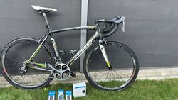 Specialized S-WORKS Tarmac SL3 s wattmetrem a náhradními koly ROVAL CLX