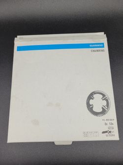 Převodníky 52/36 pro 12s Shimano Ultegra, nejeté, sundané z nového kola.