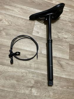 Teleskopická sedlovka Bontrager Line, zdvih 150 mm, 31,6 mm, délka 440 mm se sedlem 