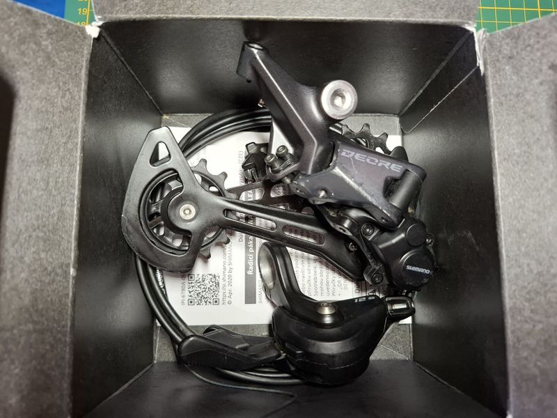 Řazení + hazka Deore 6100 + třmen XT8100 
