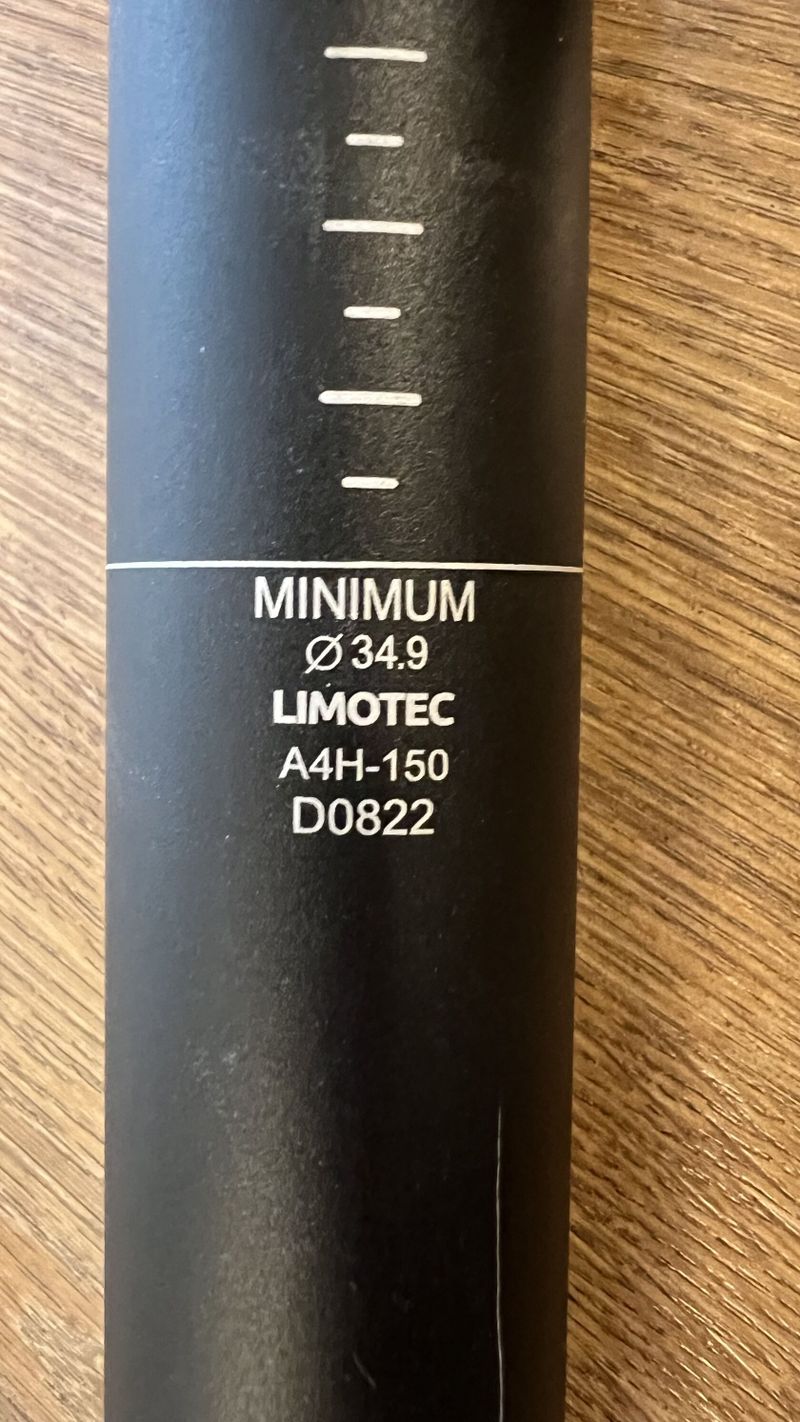 Teleskopická sedlovka HAIBIKE Dropper-Post Remote 34,9 / 150 ( LIMOTEC )