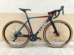 CUBE CROSS RACE C:62 SL, Carbon, vel. S/M (53), hydralické kotoučové brzdy