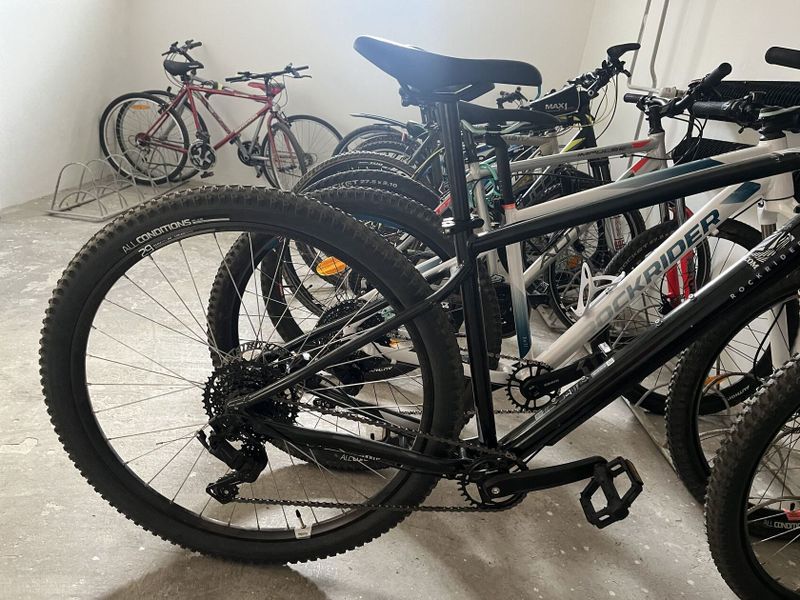 Nové horské kolo Rockrider