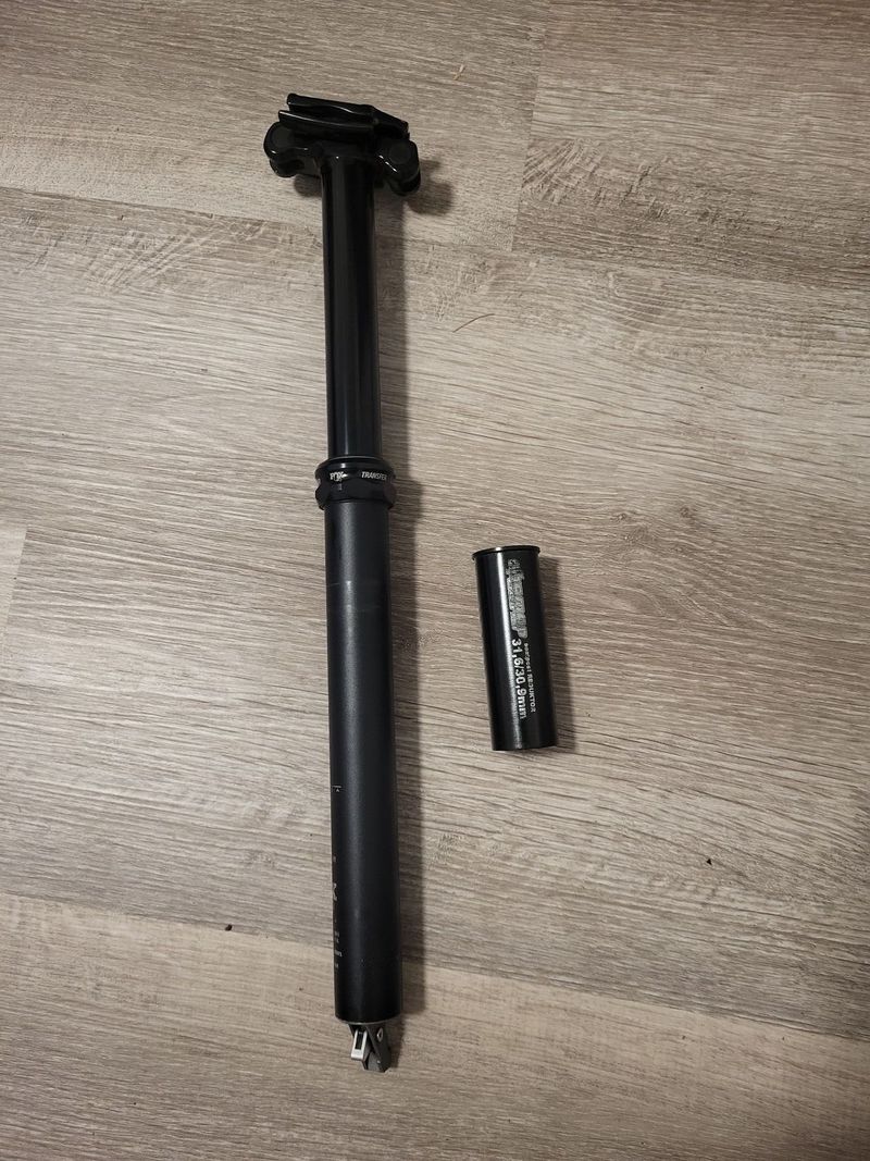 Teleskopická sedlovka FOX Transfer 2 150mm 30,9 + redukce na 31,6