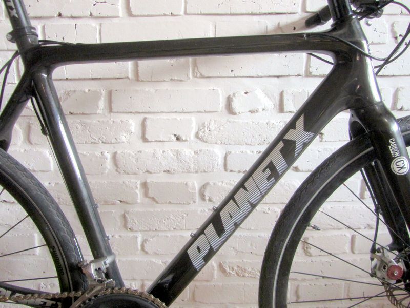 Karbonový PLANET X CX na shimano Tiagra/105, 58 cm. Super stav