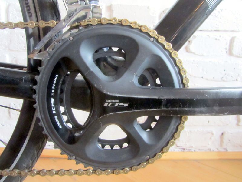 Karbonový PLANET X CX na shimano Tiagra/105, 58 cm. Super stav