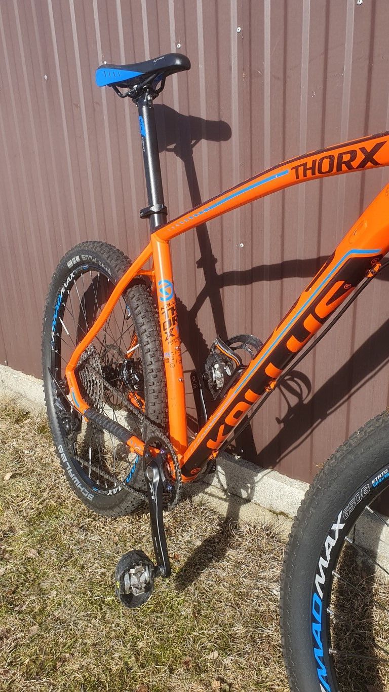 Kellys Thorx 10 po přestavbě na 1x11, 27,5"