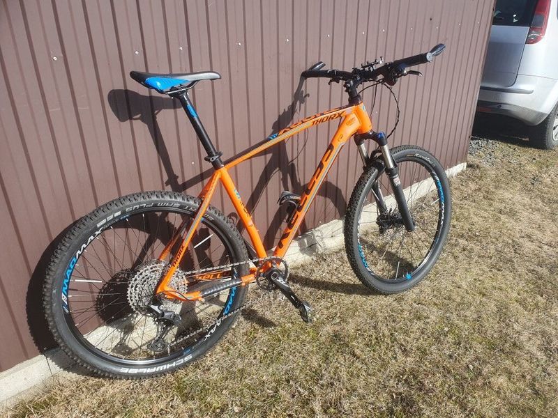 Kellys Thorx 10 po přestavbě na 1x11, 27,5"