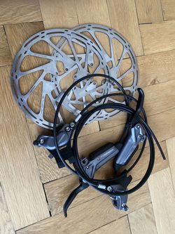 Kotoučové brzdy Sram Code Bronze, přední + zadní + kotouče 200mm, nové