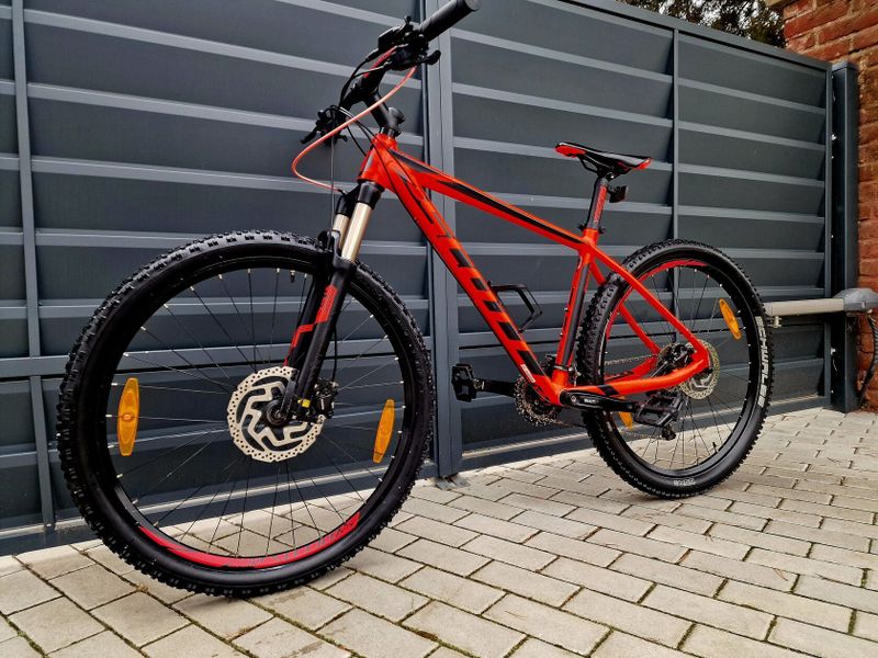 (54)Horské hliníkové kolo Scott 27,5" Kotoučové brzdy